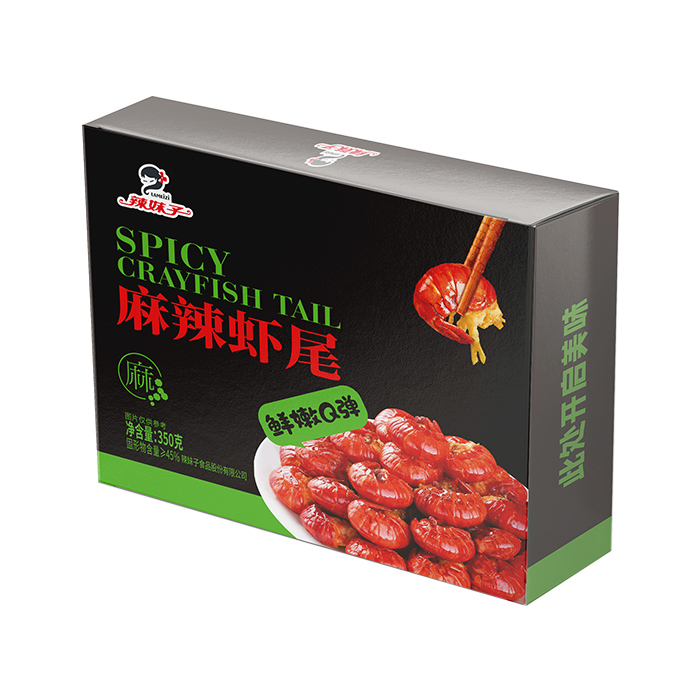 Spicy and hot shrimp tail